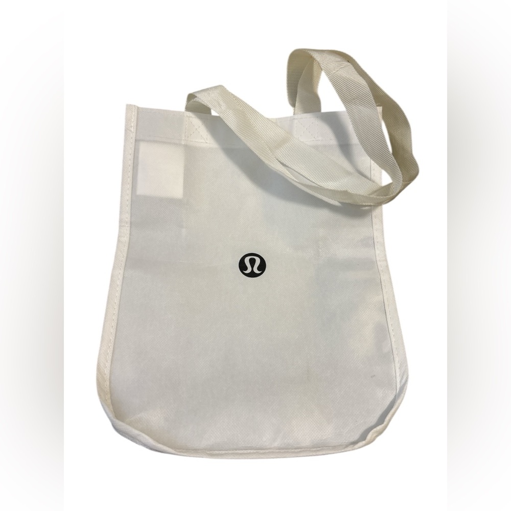 Lululemon Athletica White Minimalist Tote Bag